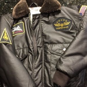 Child Bomber Aviators Jacket size M